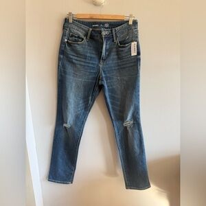 Old Navy High-Rise Power Slim Straight Jeans – Size 6 Petite – NWT